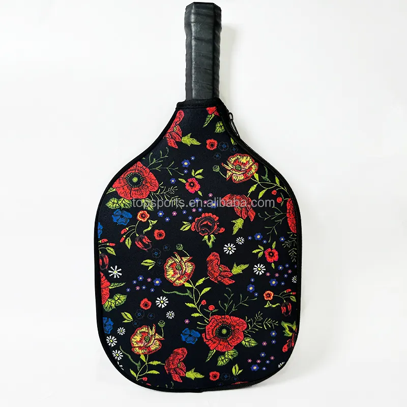 CMYK Printing Neoprene Pickleball Paddle Bags