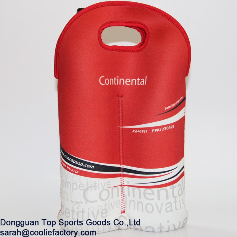 Custom Logo Neoprene Wine Bottle Covers Set